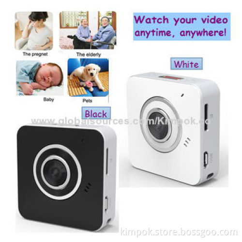 Mini Multifunction IP Camcorder with WiFi, HD 720P, 30fps, Built-in Li-ion Battery